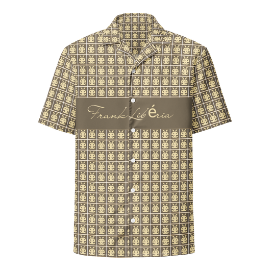 Unisex button shirt Frank Libéria