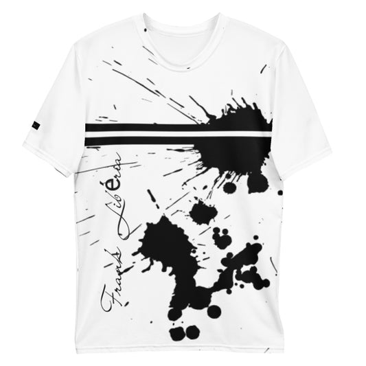 White&black T-shirt Frank Libéria