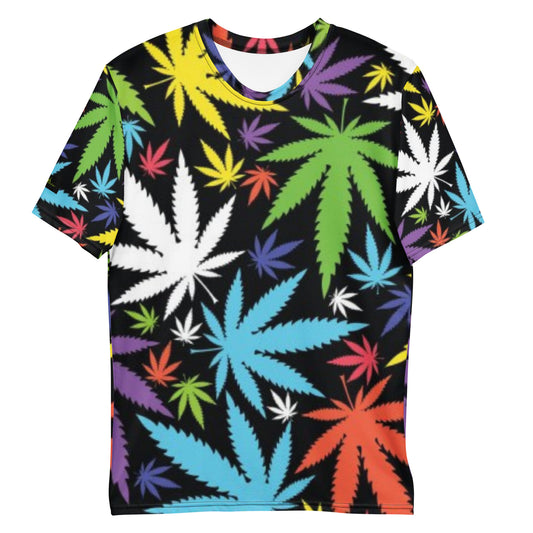 Men's T-shirt FRANK LIBÉRIA ( pattern Marijua..)