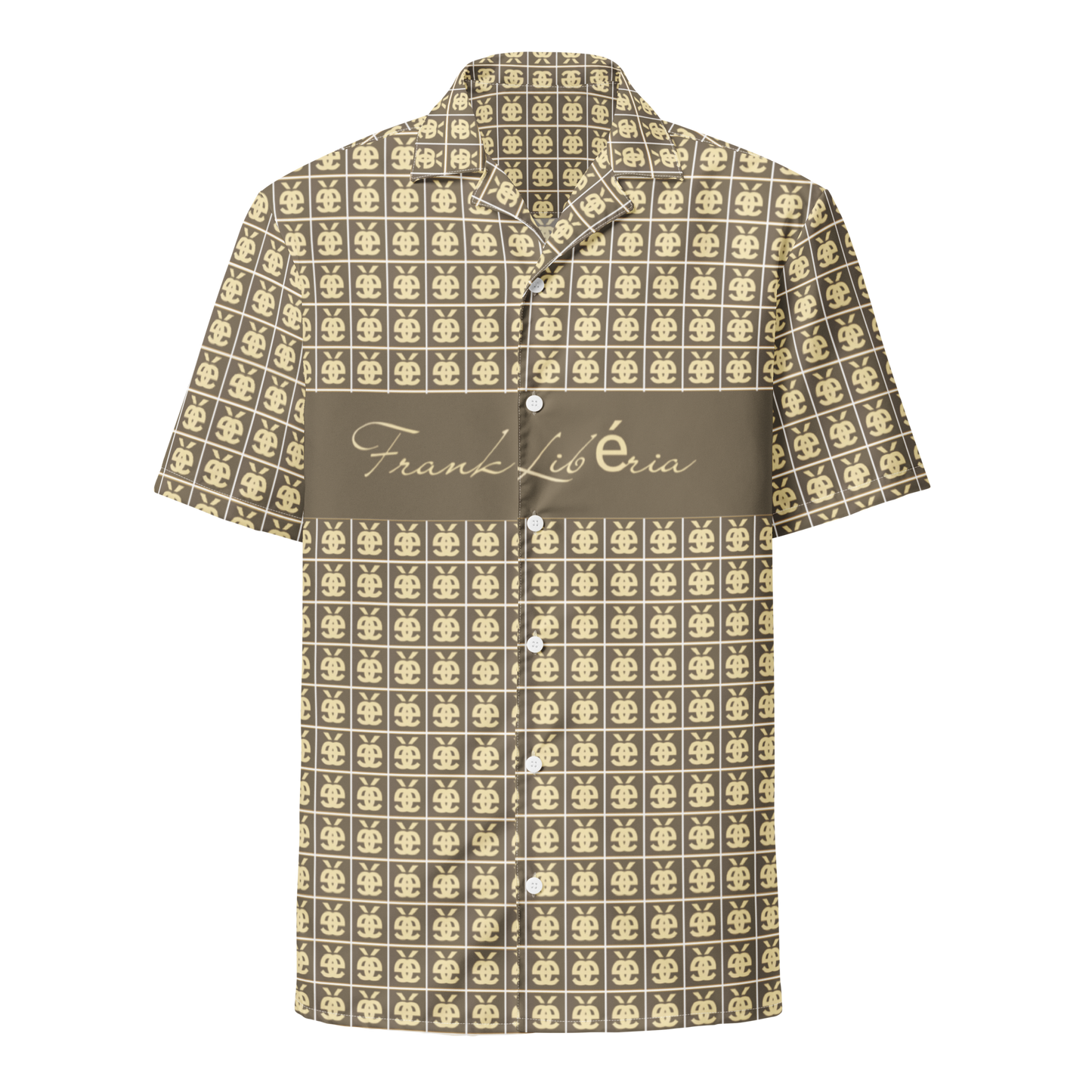 Unisex button shirt Frank Libéria